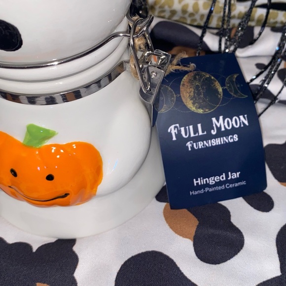 BABY GHOST & PUMPKIN HINGED JAR NWT - Picture 6 of 8